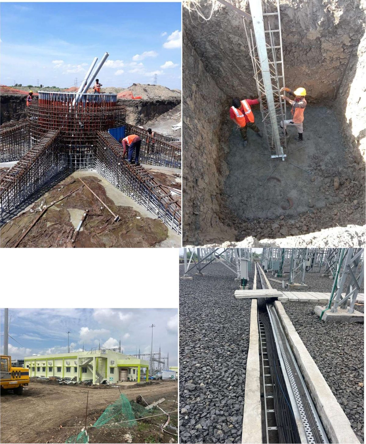 WTG foundation works — wind site